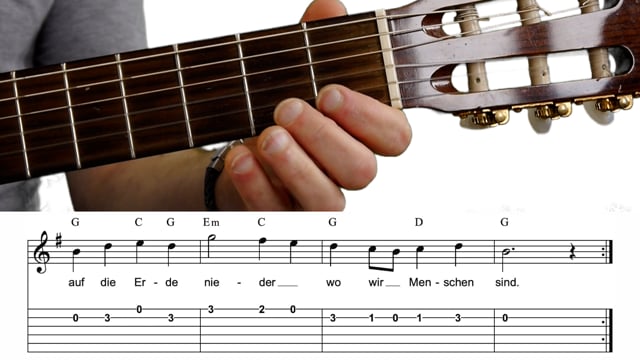 Alle Jahre wieder G-Dur