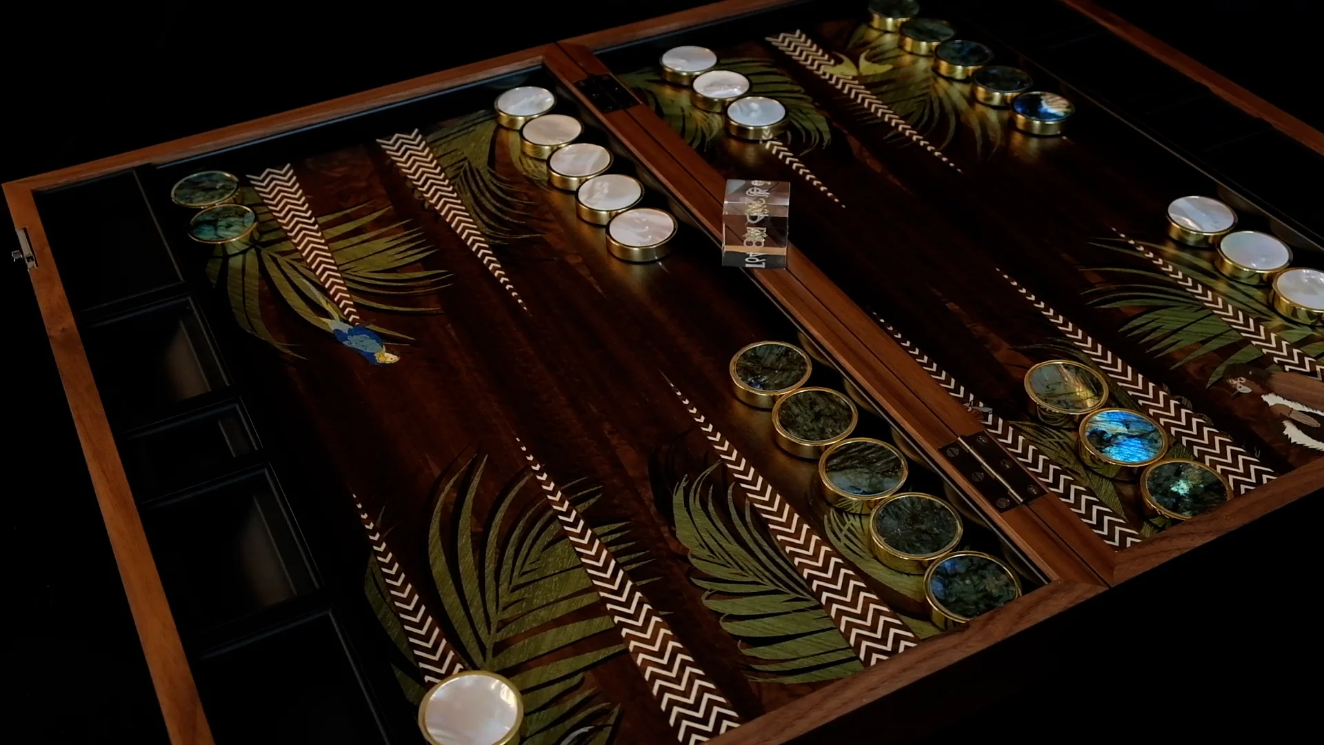 Jungle Backgammon Set | Alexandra Llewellyn