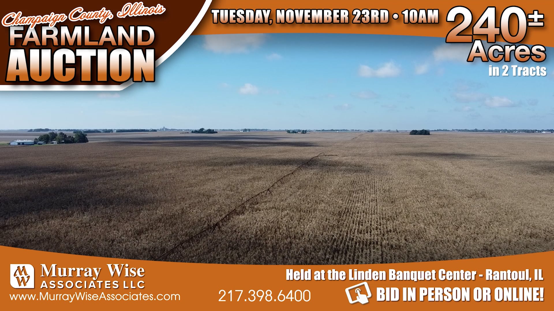 Champaign County Farmland Auction on Vimeo