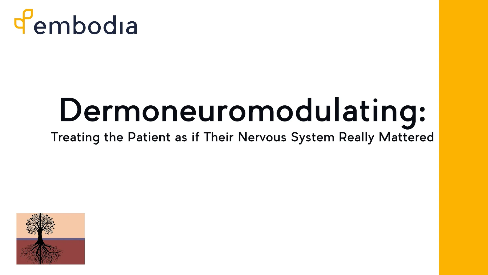 Dermo Neuro Modulating DVD Dermo Neuro Modulating: Manual
