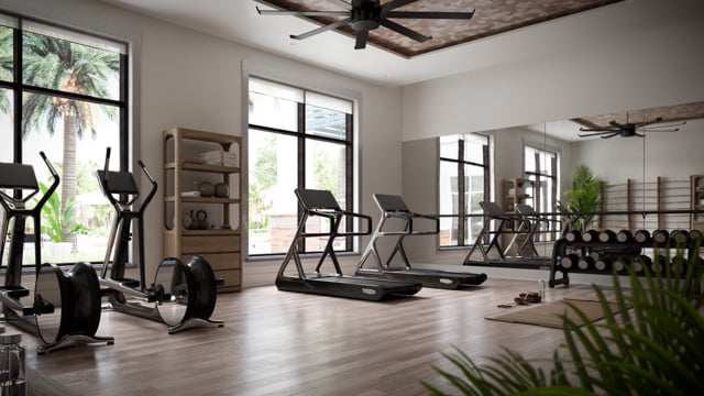 Fitness Center, Yoga Studio and Pool