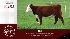 Lot #32 - 140