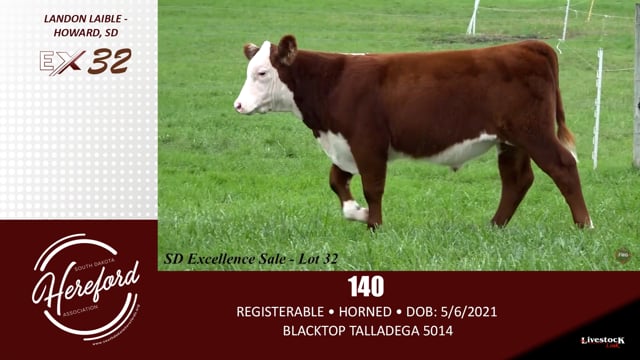Lot #32 - 140