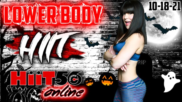 Hiit56 | Lower Body | with Abbie | 10-18-21