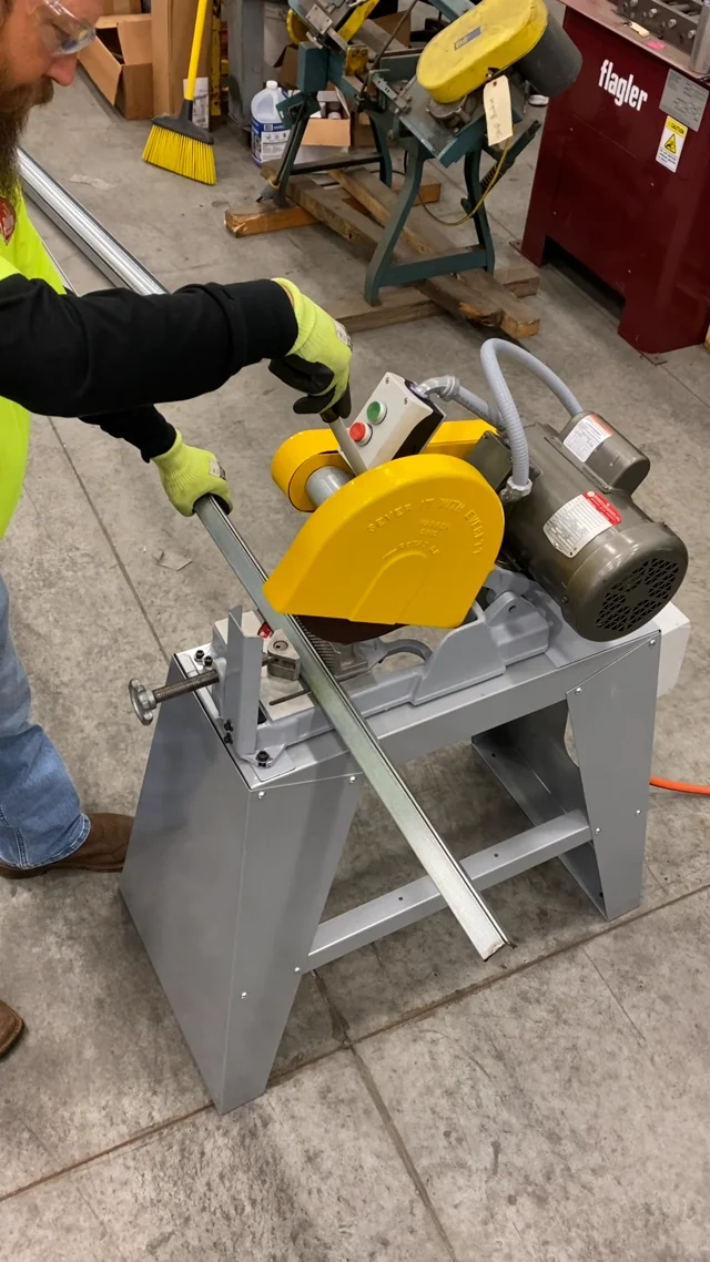 Everette Abrasive Saw with Circular Blade 3HP 220 volt single phase