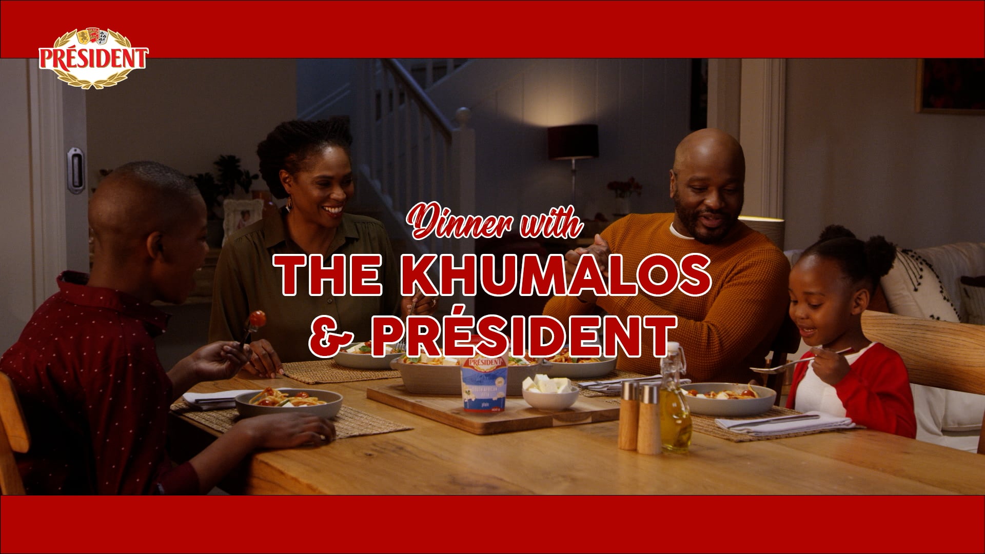 President Cheese - The Khumalos: Dinner