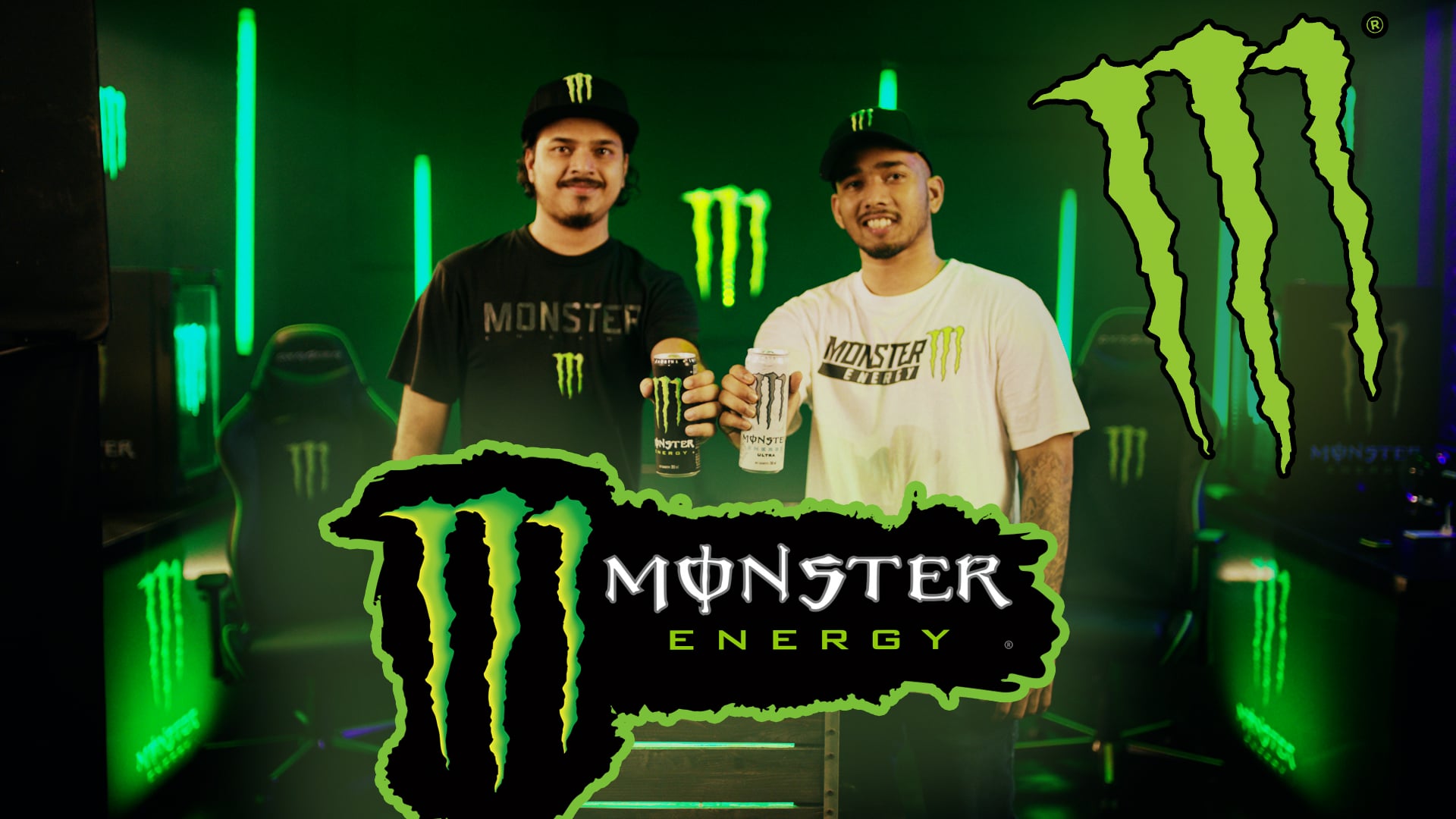 Monster Energy Gaming Promo - Director's Cut | ft. 8-Bit Thug & Scout