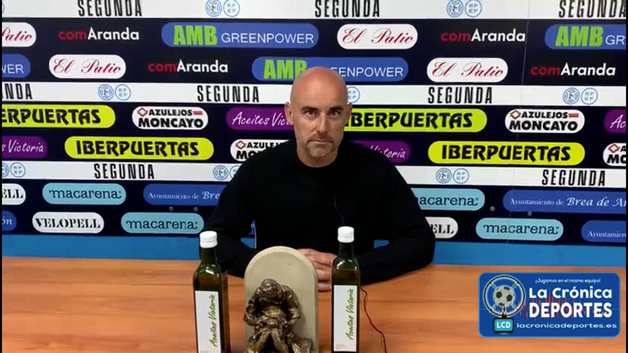 DANI MARTÍNEZ (Entrenador Brea) CD Brea 1-0 CD Numancia / Jornada 7 / 2ª RFEF - Grupo 3