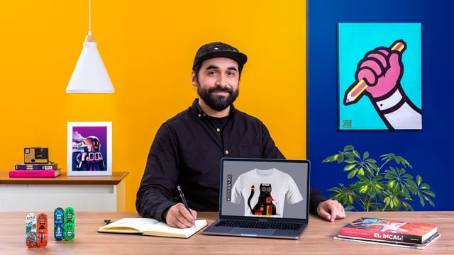 Miniature Vimeo : Camisetas ilustradas
