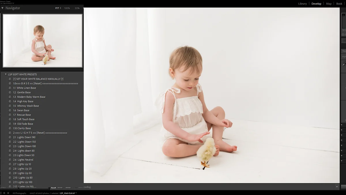 Adobe Lightroom Photoshop White Balance Raw Soft Pure White