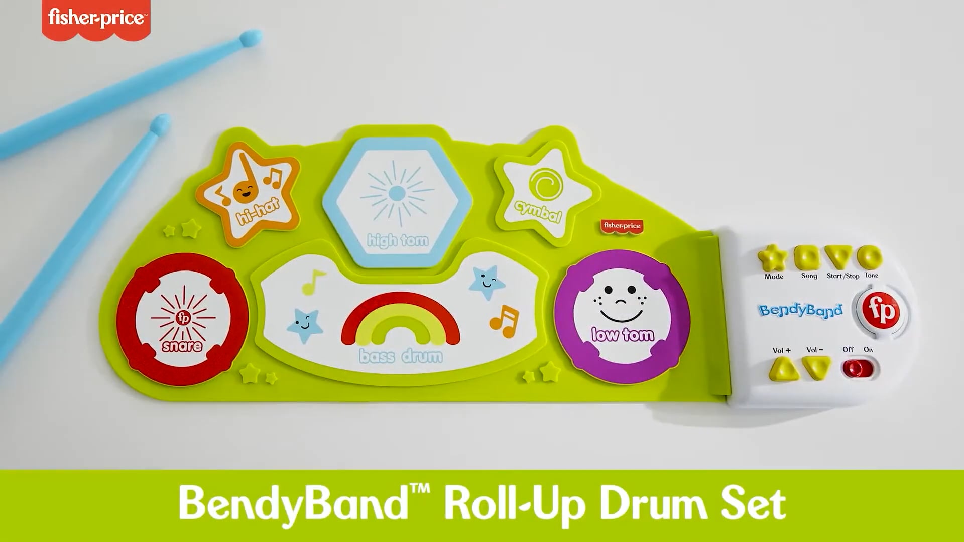 BendyBand Roll-Up Drum Set във VimeoBendyBand Roll-Up Drum Set във Vimeo  