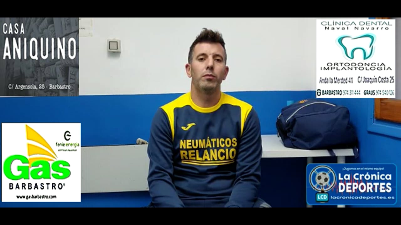 CARLOS GALLIZO (Entrenador Santa Anastasia) Giner Torrero 2-2 Santa Anastasia / Jornada 7 / 3ª División