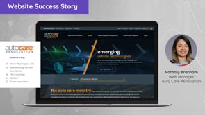 Auto Care Association - Customer Success Story (Nathaly Branham - Web Manager)