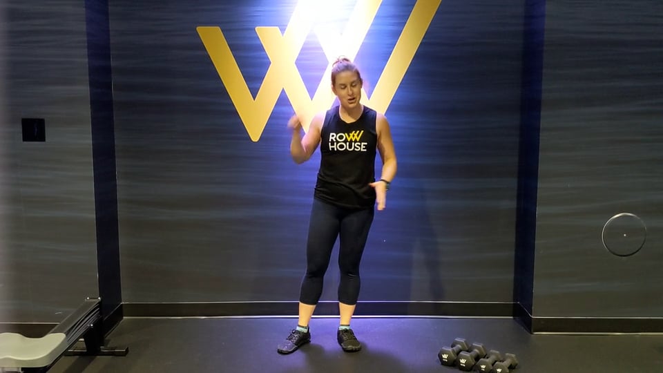 Row House Floor Exercise Video Library Split Squats on Vimeo