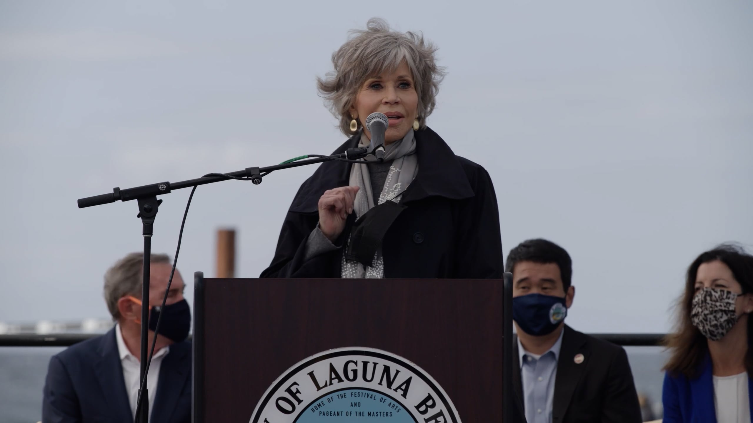 Jane Fonda Says "Stop It!"