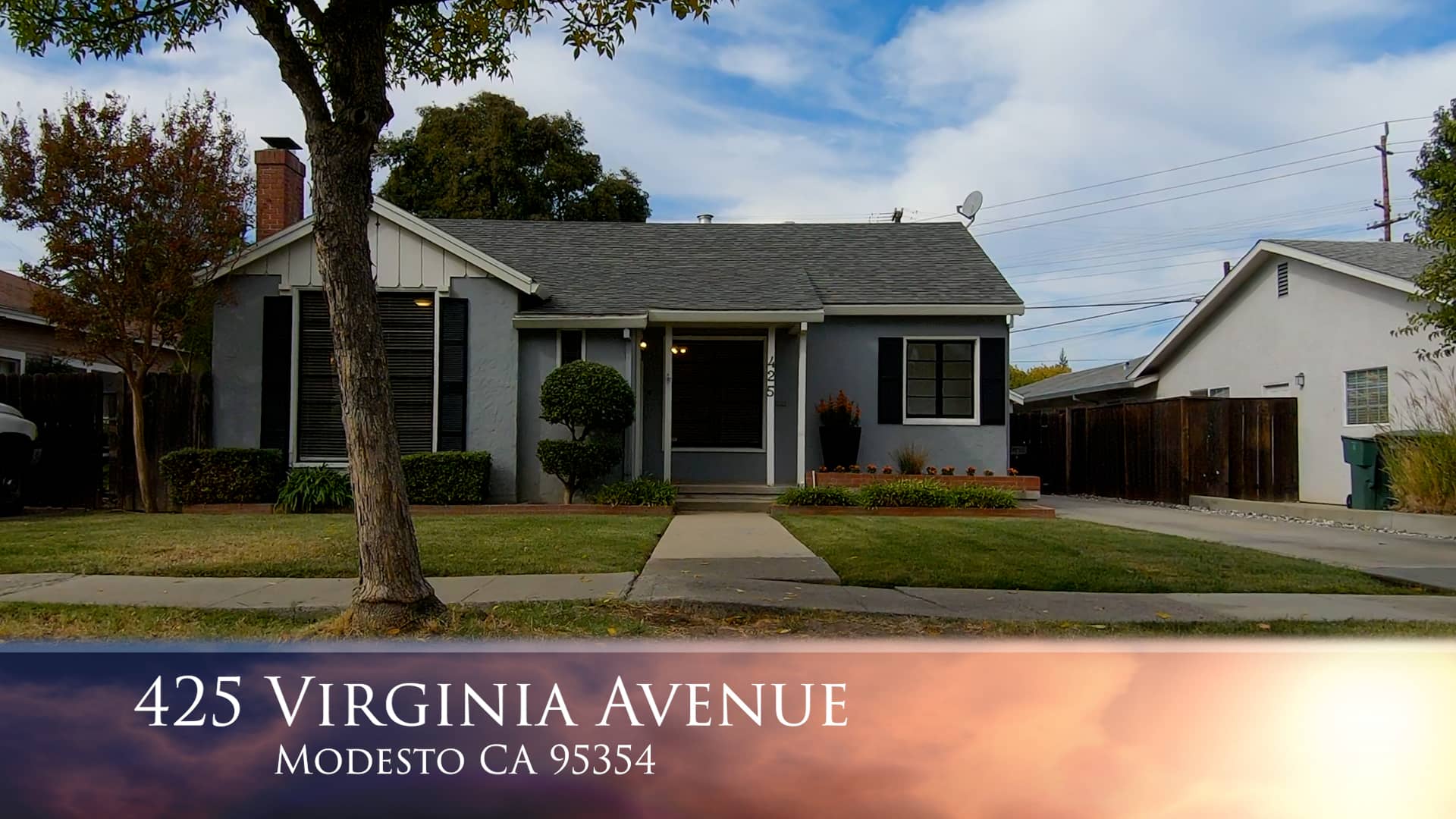 425 Virginia Avenue, Modesto CA 95354 on Vimeo