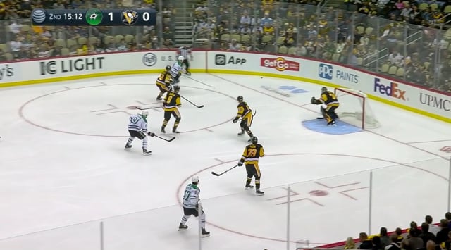 Video: John Marino suffers apparent injury in Penguins' loss to