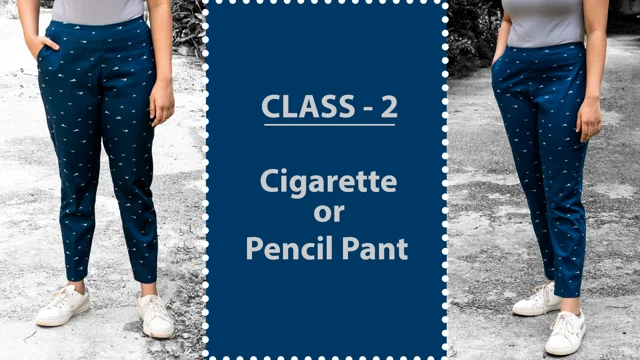 Cigarette Pants For Women, Pencil Pants