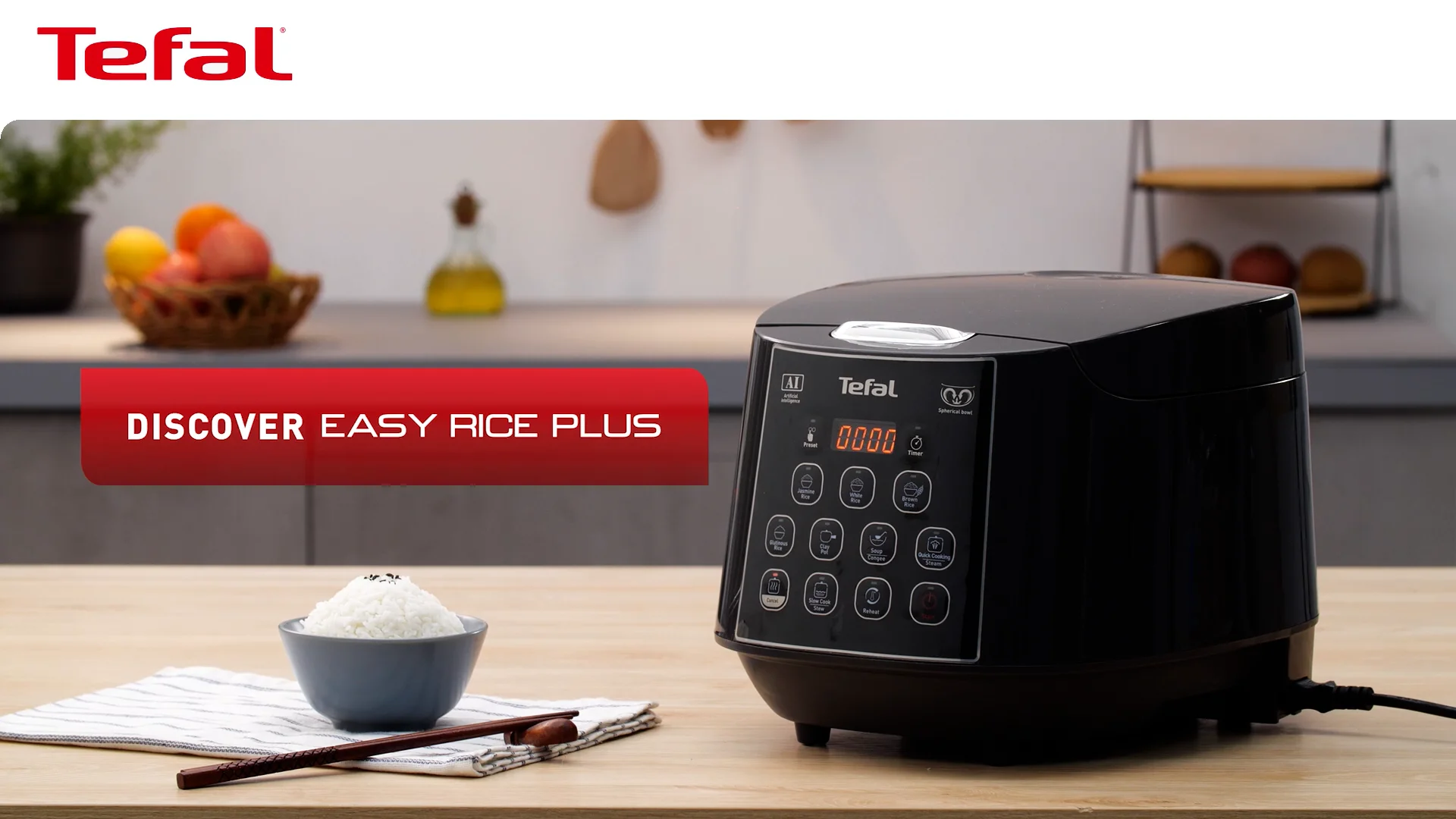 Introducing Tefal Easy Rice & Slow Cooker RK7321