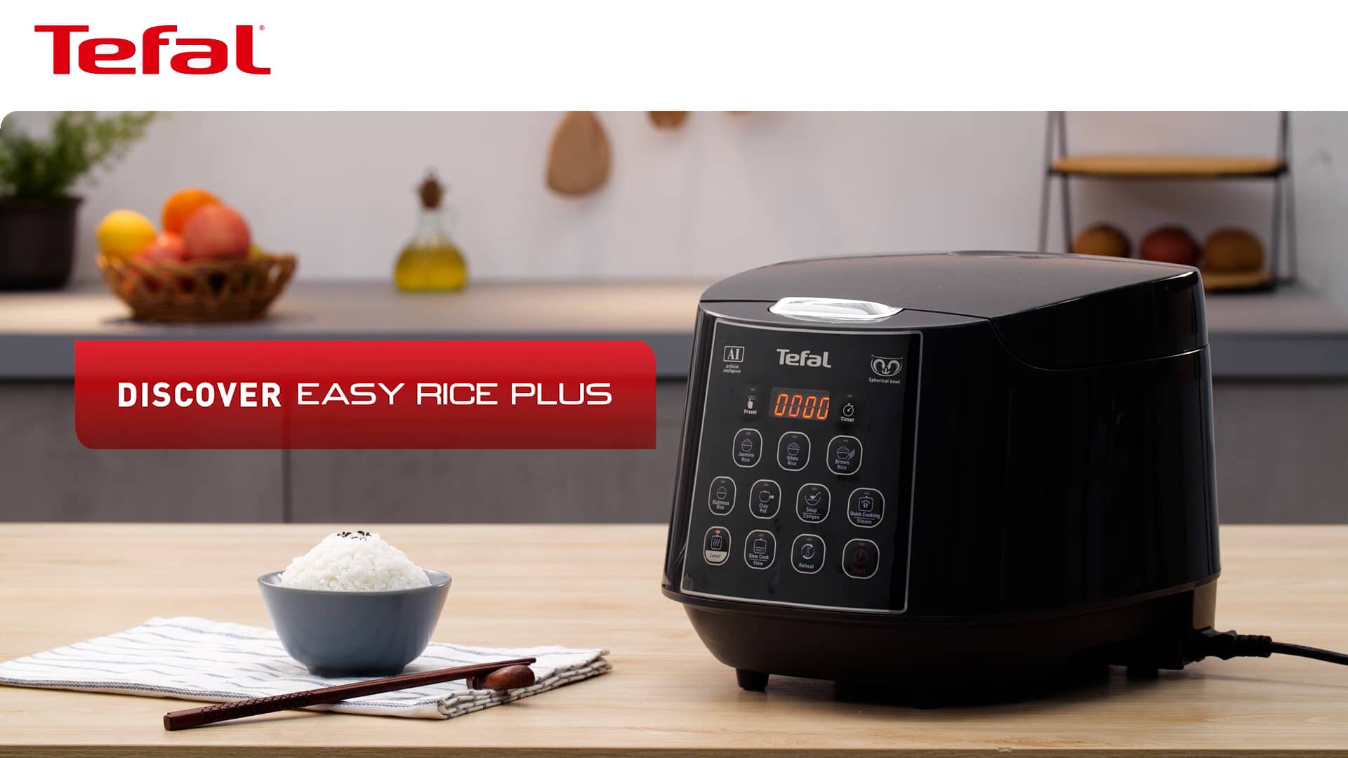 Tefal Easy Rice & Slow Cooker Plus on Vimeo