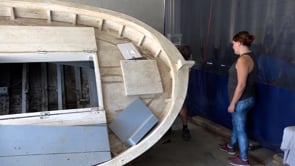 Acaba el taller de reparació de barques de fusta