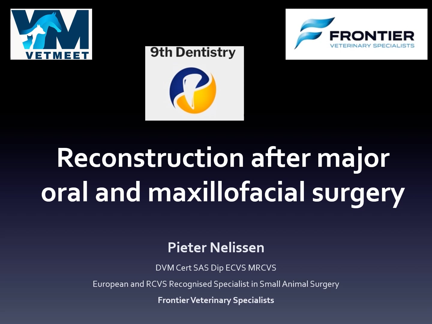 Reconstruction after major oral and maxillofacial surgery