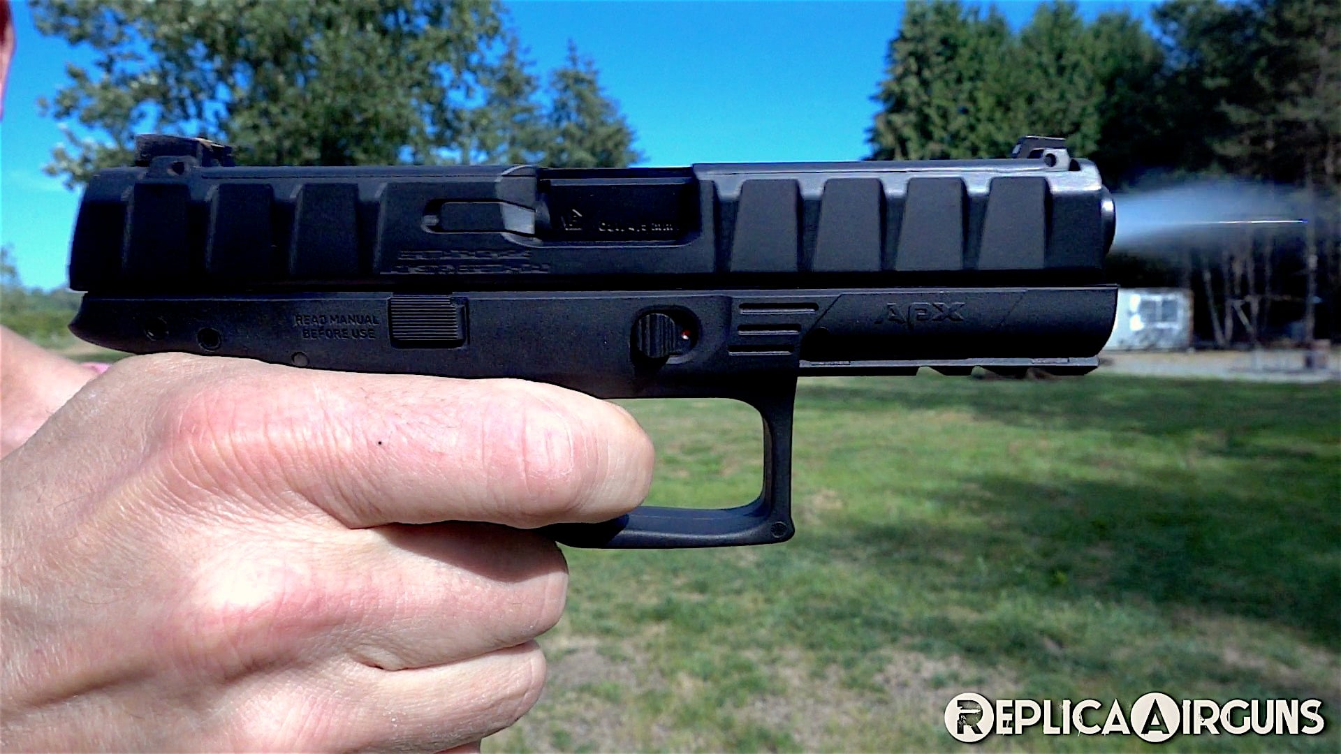 Umarex Beretta APX CO2 Blowback BB Pistol Field Test Review