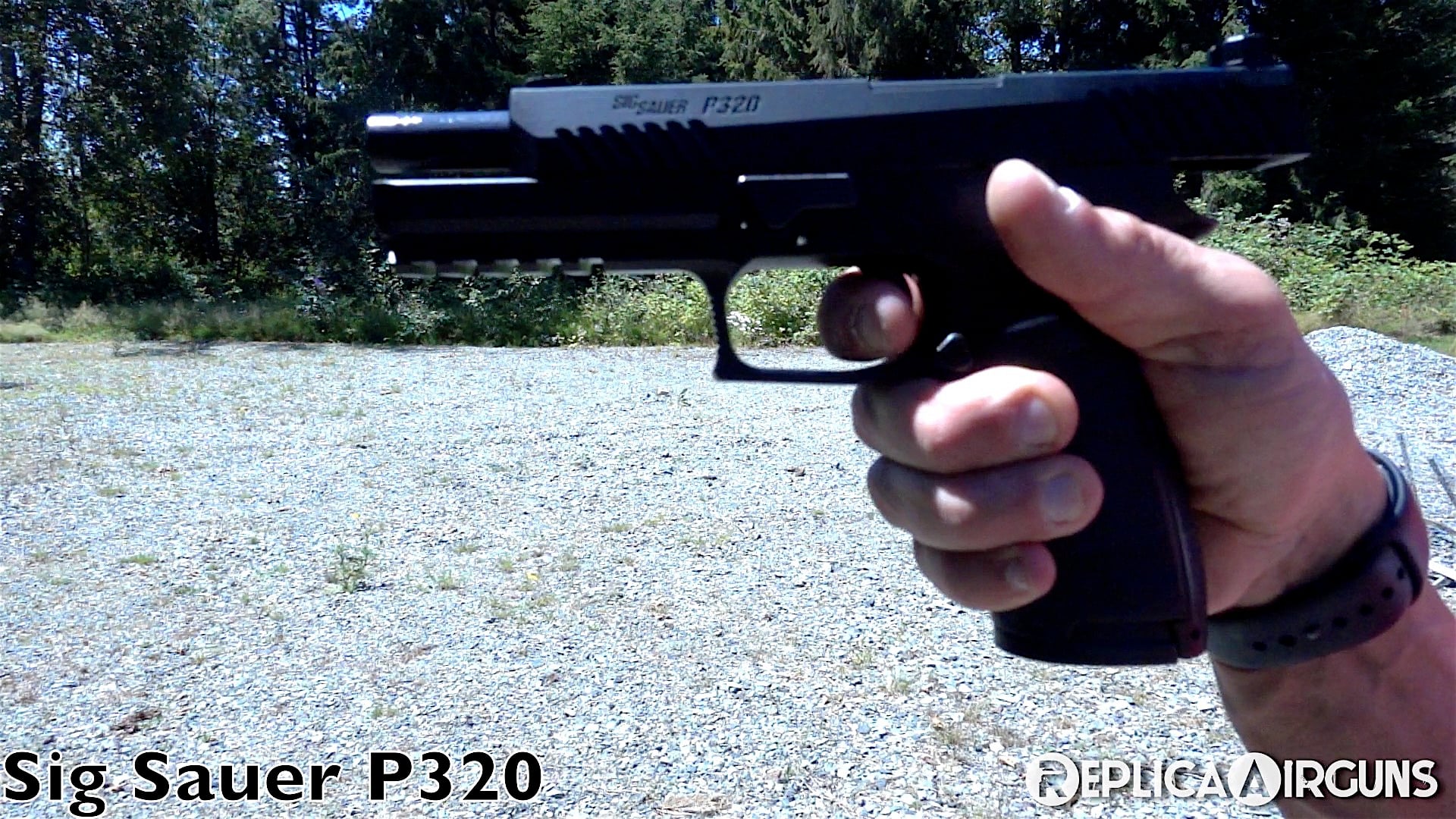 Sig Sauer ASP P320 CO2 Blowback .177 Caliber Pellet Pistol Field Test Review