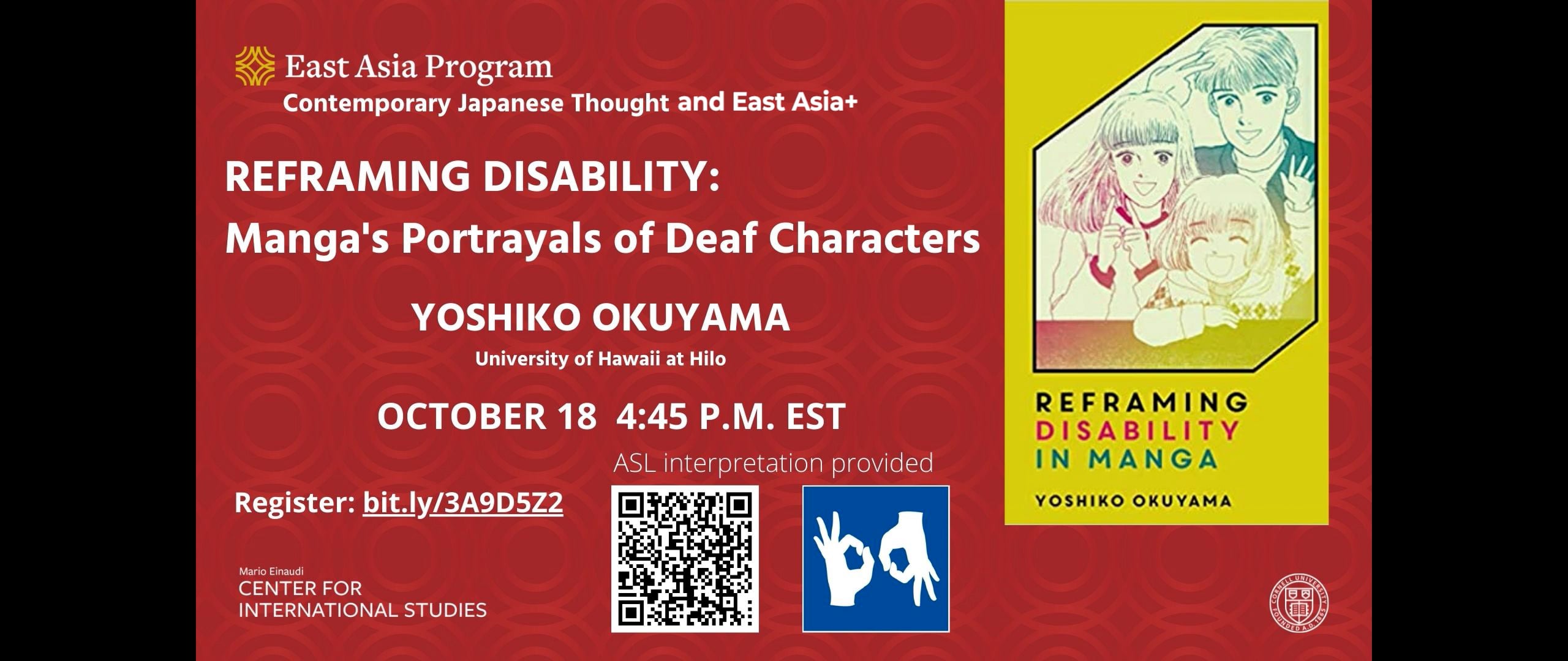 Reframing Disability: Manga's Portrayals of Deaf Characters on Vimeo
