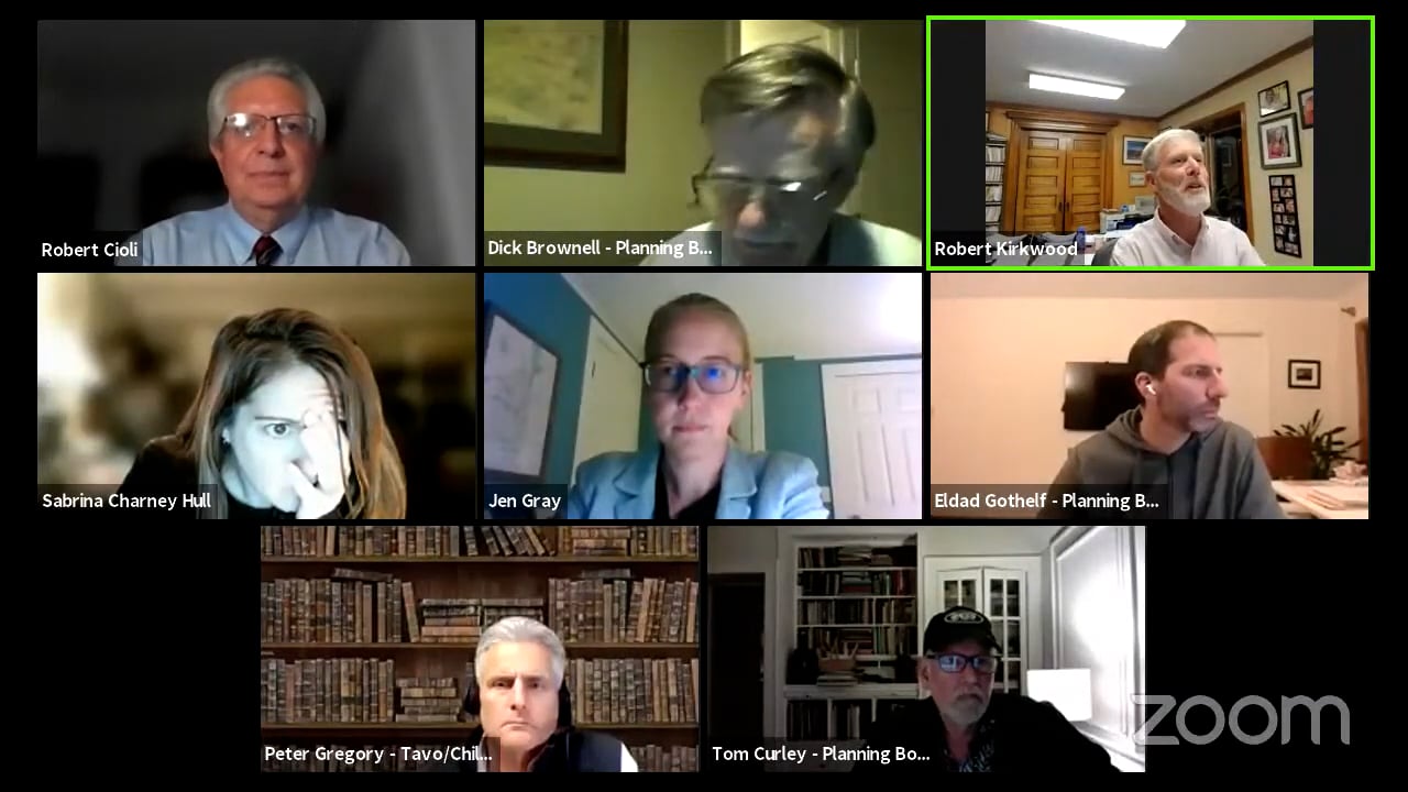 NCCMC Town of New Castle Planning Board Meeting 10/19/21 on Vimeo