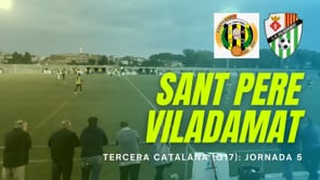 Resum FC Sant Pere Pescador 0 - 2 CF Viladamat