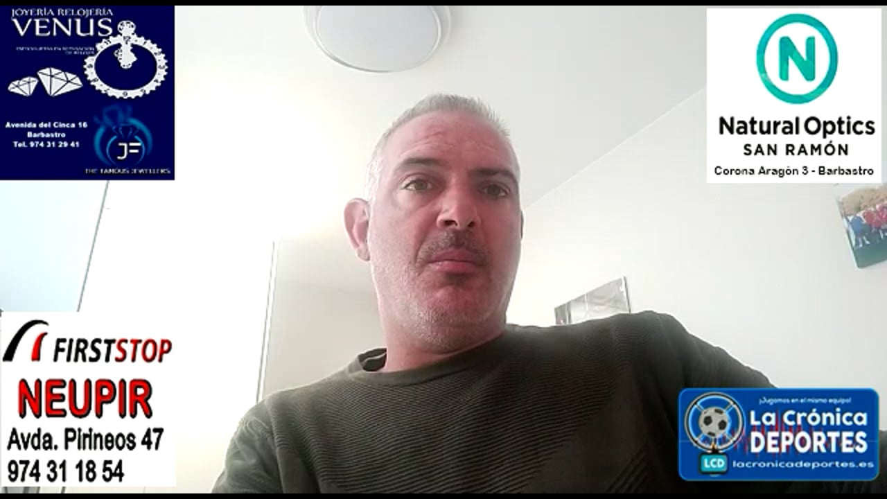 HUMBERTO ARTO (Entrenador Cariñena) CD Cariñena 1-0 CF Calamocha / Jornada 7 / 3ª División