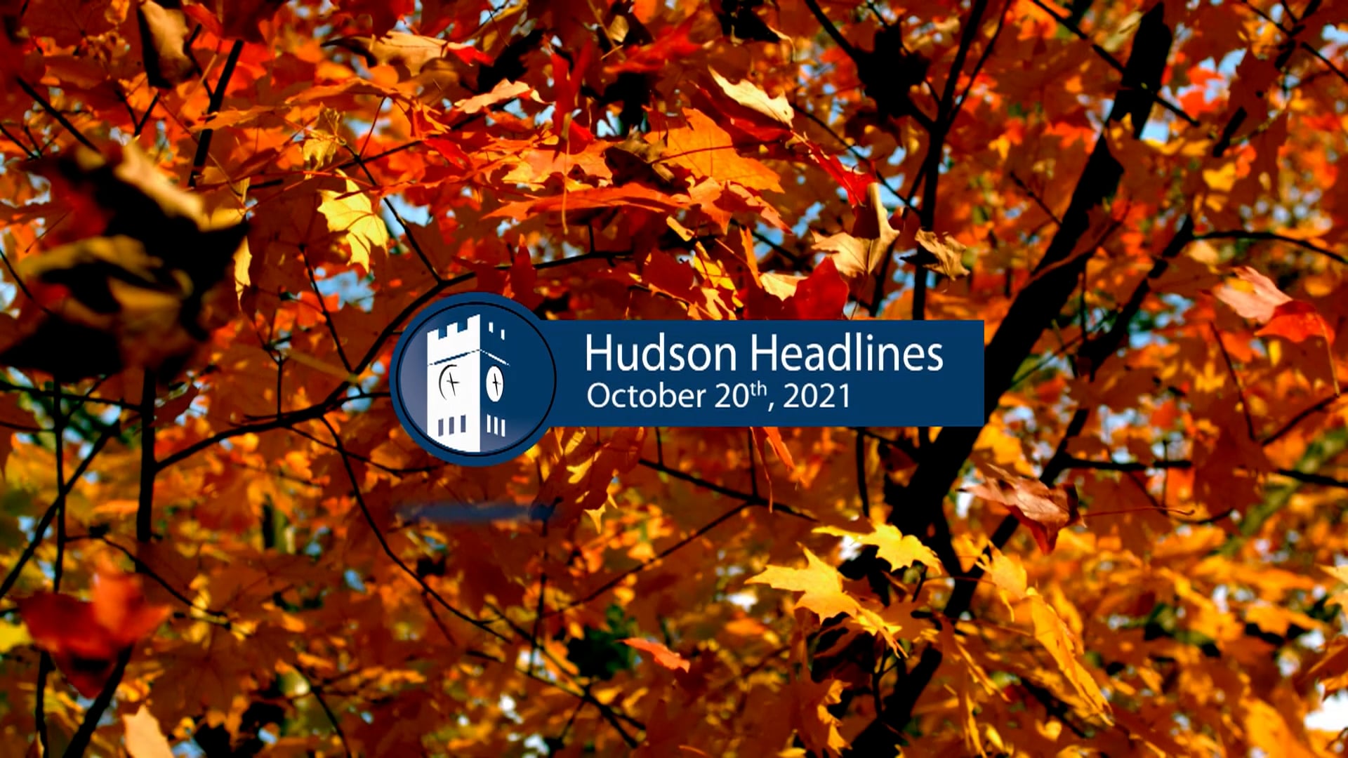 Hudson Headlines: 2021 Residential Leaf Collection Program