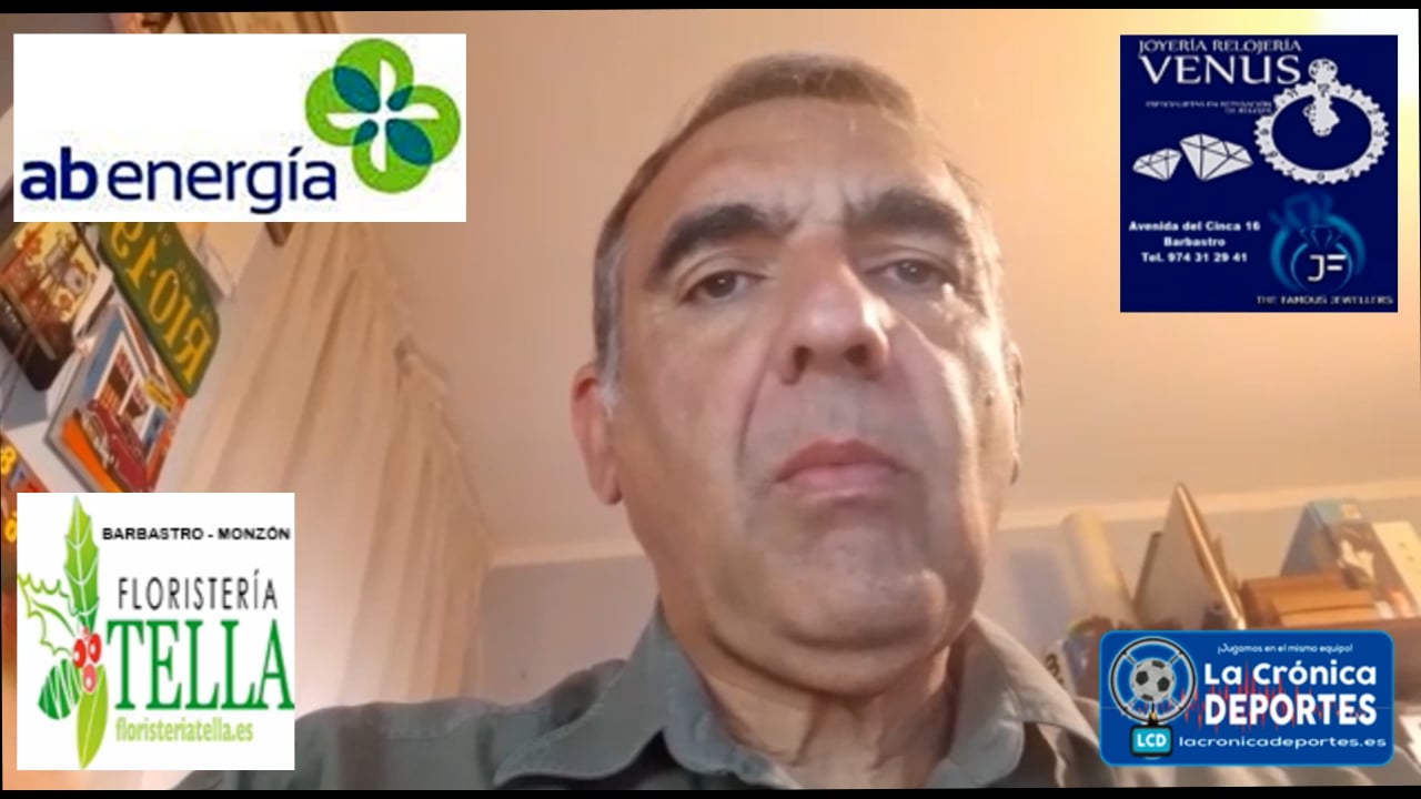 XAVI GÓMEZ (Directivo UD Barbastro Somontano) Unificación del Alto Cinca 1-2 UD Barbastro Somontano / J3 / 2ª Regional Gr2-2