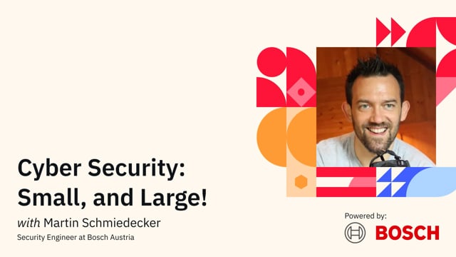 Cyber Security: Small, and Large!