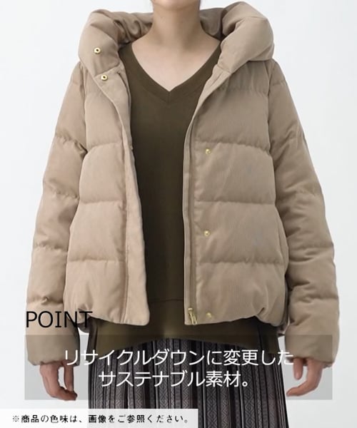 BAYFLOW コーデュロイ ダウン