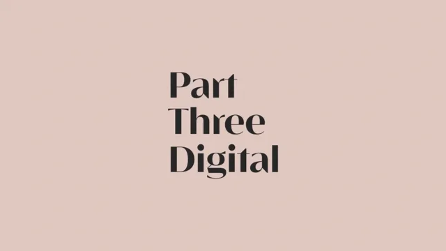 Part Three Digital - Digital Marketing on Vimeo
