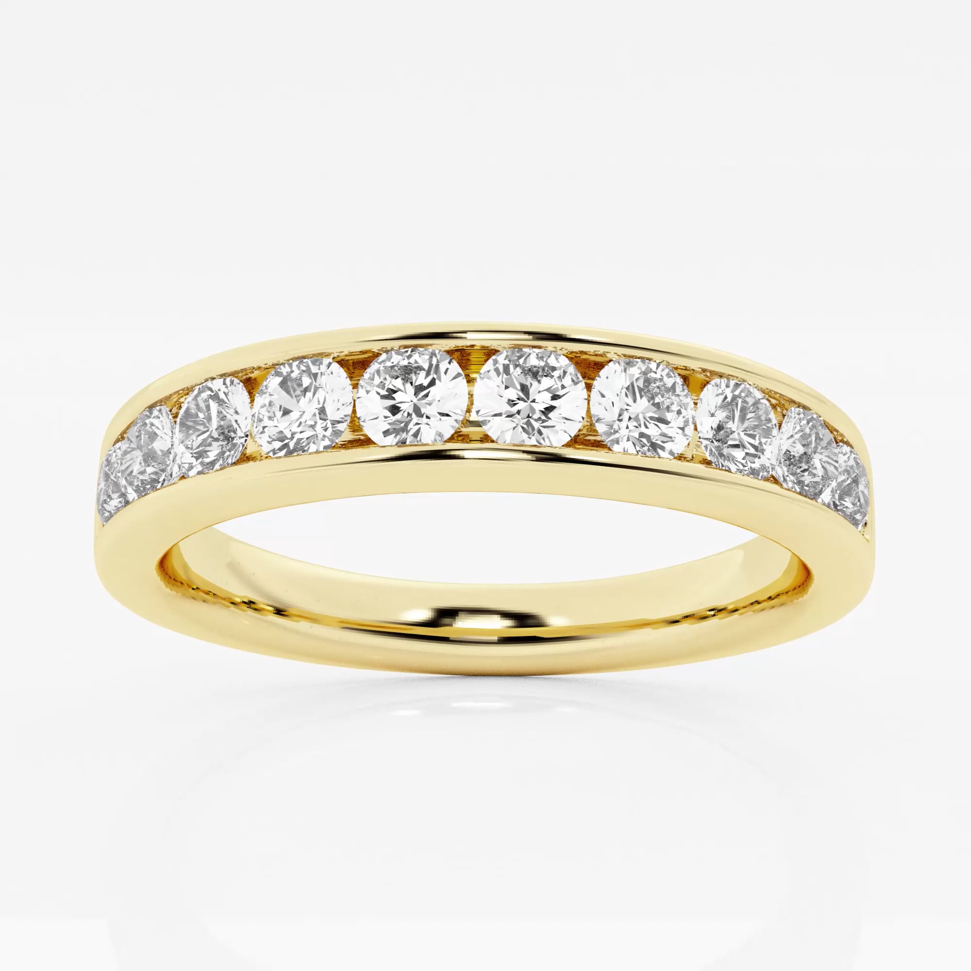 product video for 3/4 ctw Round Lab Grown Diamond Wedding Band