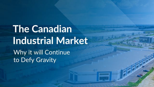 Image for The Canadian Industrial Market:  Why It Will Continue To Defy Gravity