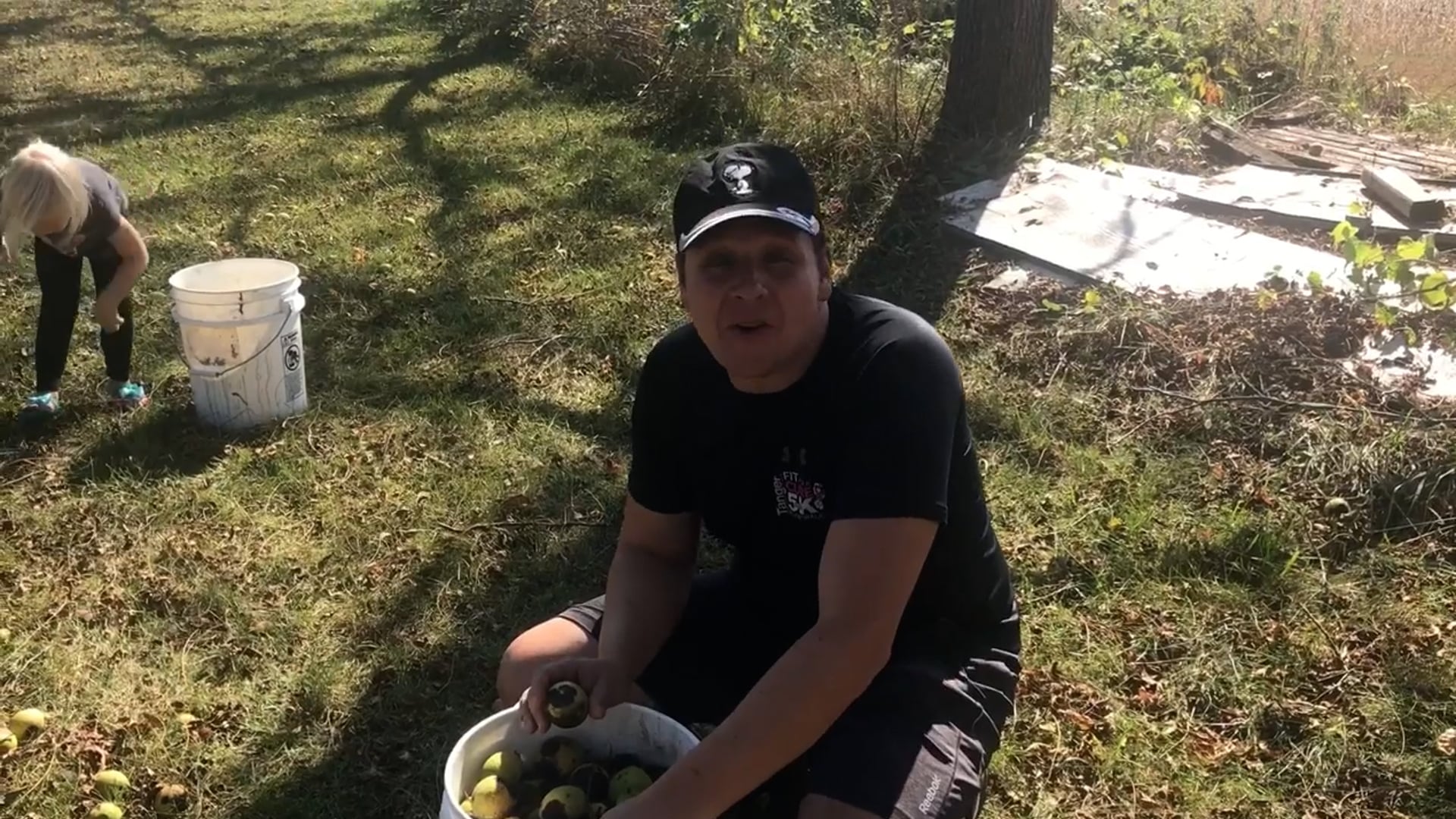 God uses buckets of walnuts in the lives of Uncle Chris’ family to remind them of a Piece of Really Good News