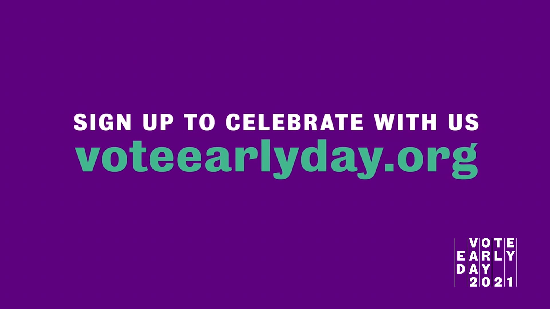 VOTE EARLY DAY: OCTOBER 23!
