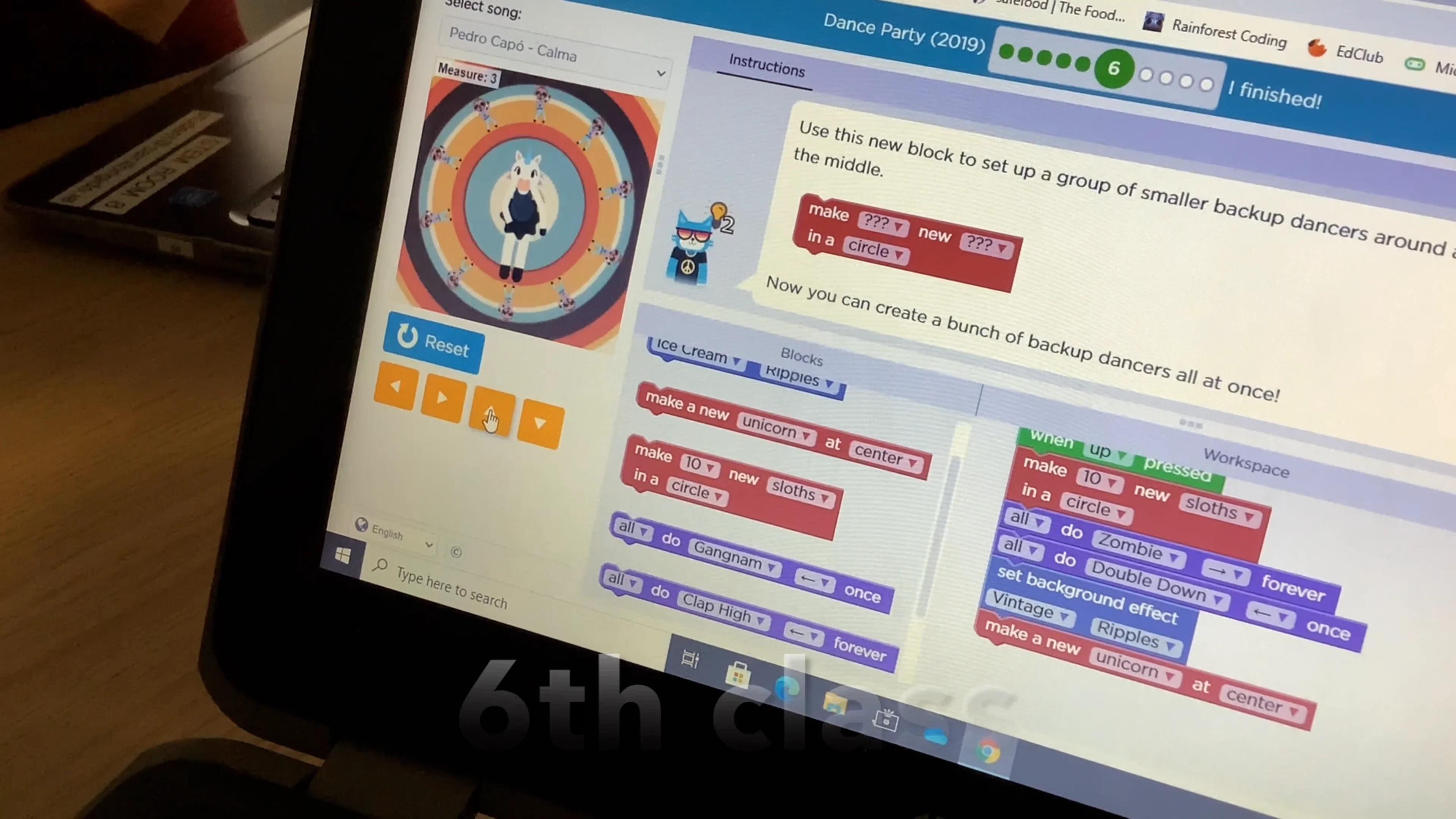 Hour of code 6th class.MOV on Vimeo