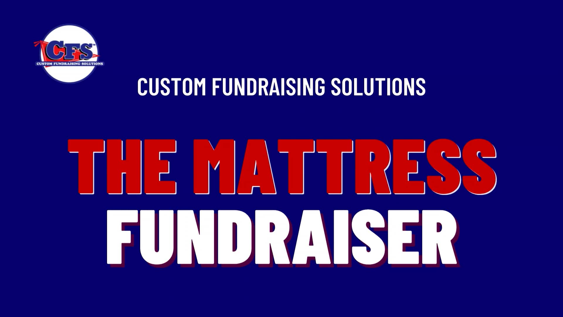 cfs mattress fundraiser prices