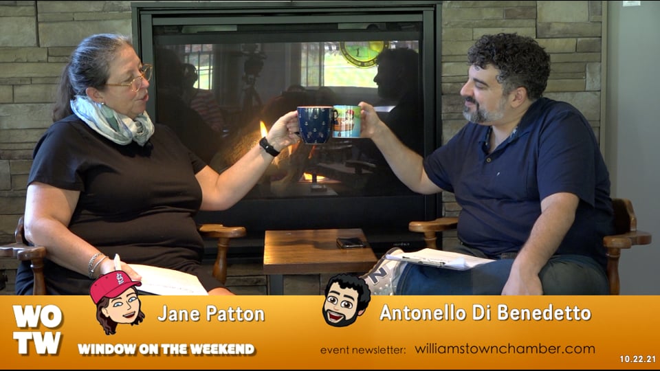 Window on the Weekend with Antonello and Jane 10.22.21