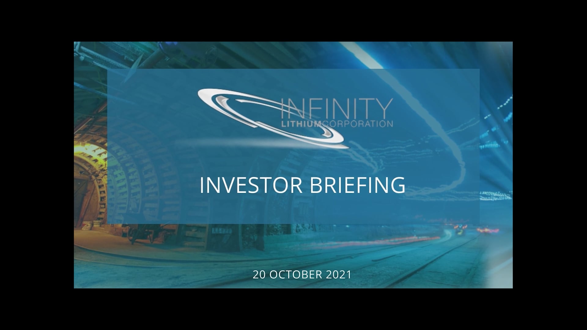 Investor Briefing Webinar