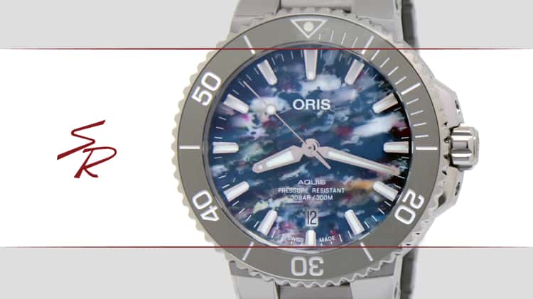 Oris Aquis Date Upcycle 41 5mm PET 01 733 7766 4150 Set