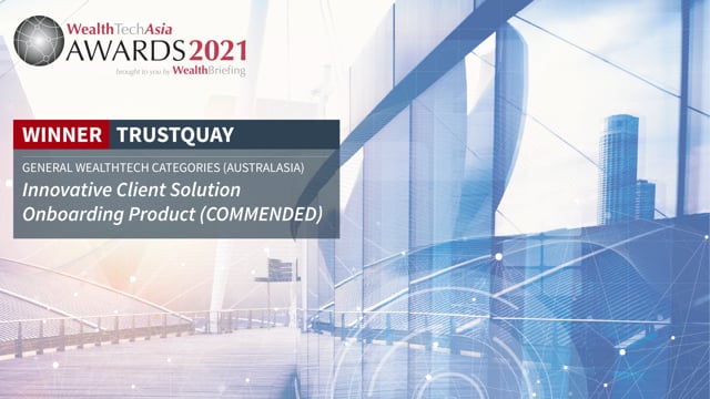 WealthtechAsia Awards 2021 Video - TrustQuay placholder image