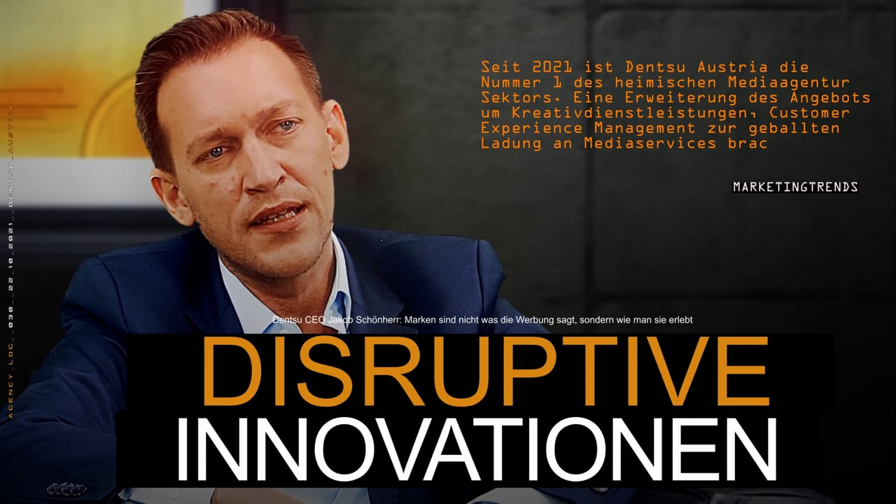 Agency Log: Disruptive Innovationen
