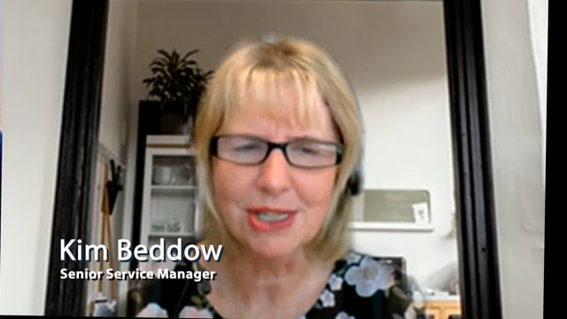 Kim Beddow, Senior Service Leader, shares her experiences in embedding Video Group Clinics in Rheumatology and Dermatology services
