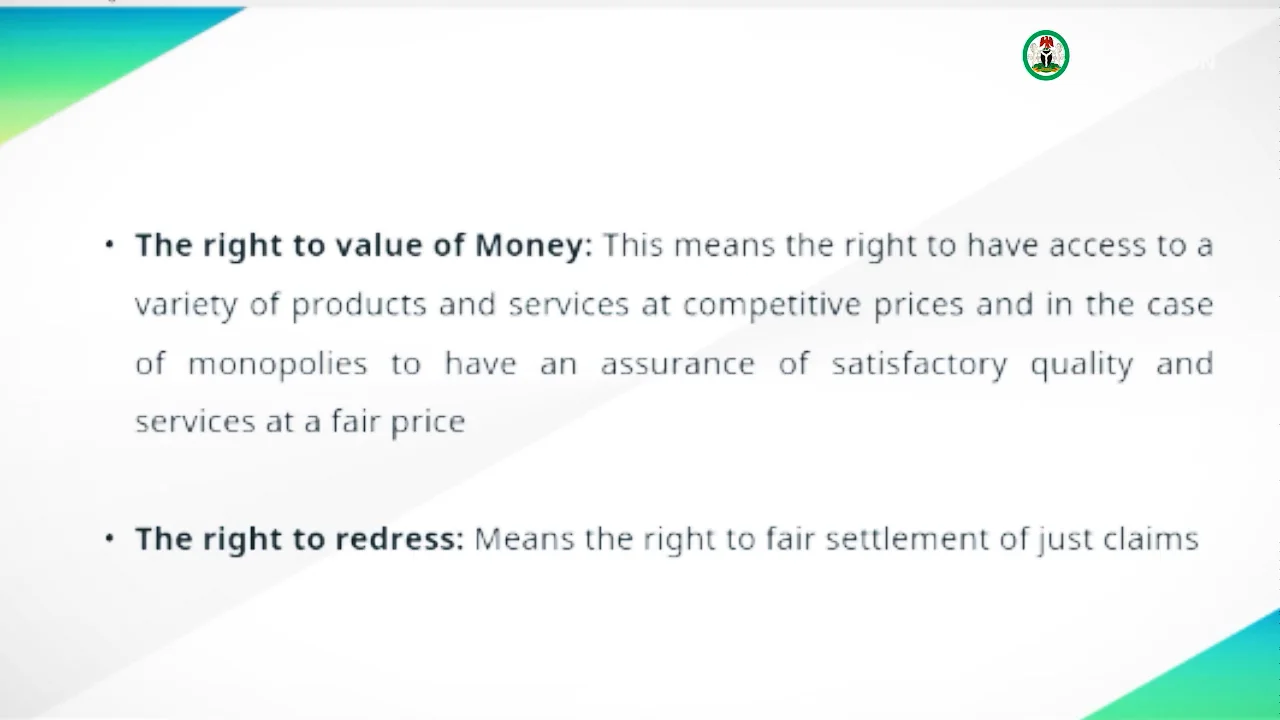Consumer Rights And Responsibilities